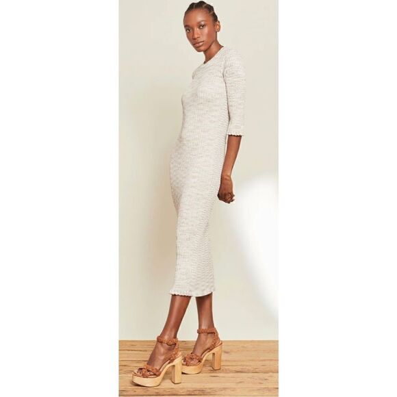 VERONICA BEARD RICHIE SPACE-DYED KNIT DRESS NWOT Size Small - Picture 4 of 7